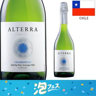 【お酒】ヴィーニャ・サン・エステバン　アルテラ　スパークリングワイン　シャルドネ　エクストラ･ブリュット（白・発泡）　750ml