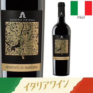 【お酒】アセイマーニ　マッセリア・ピエトロザ　プリミティーヴォ・ディ・マンドゥーリア（赤）750ml