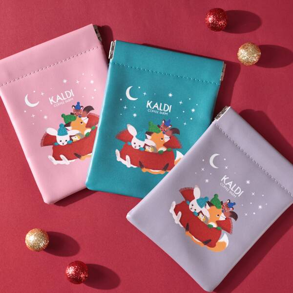 クリスマスぱっちんポーチ　1個【クリスマス】