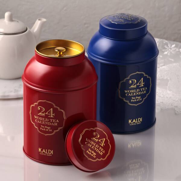 お茶缶カレンダー　1個【クリスマス】