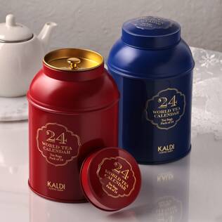 お茶缶カレンダー　1個【クリスマス】