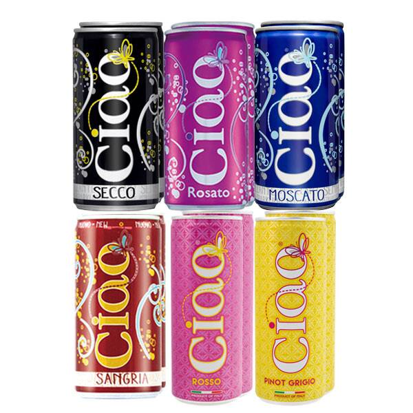 Amazon.co.jp: 飲みきりワイン缶32本セット(イタリアチャオ
