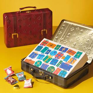 トランク缶カレンダー　1個【クリスマス】