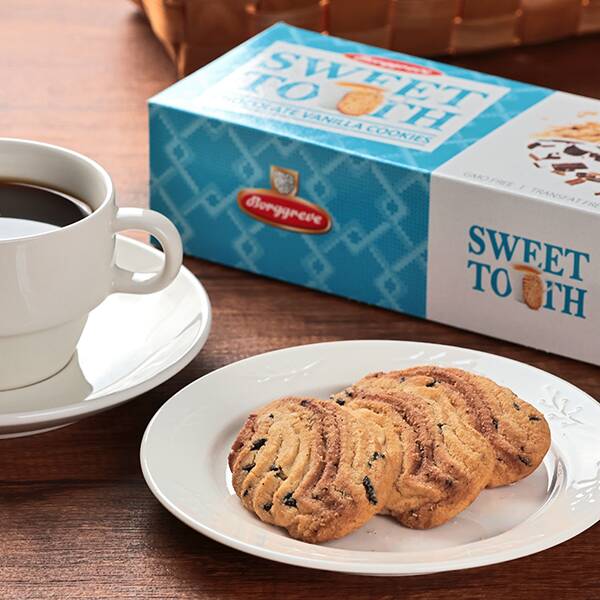 【カルディ】ボルグレブ スイートトゥース チョコレートバニラクッキー 200g 【カルディ】ボルグレブ スイートトゥース チョコレートバニラクッキー 200g