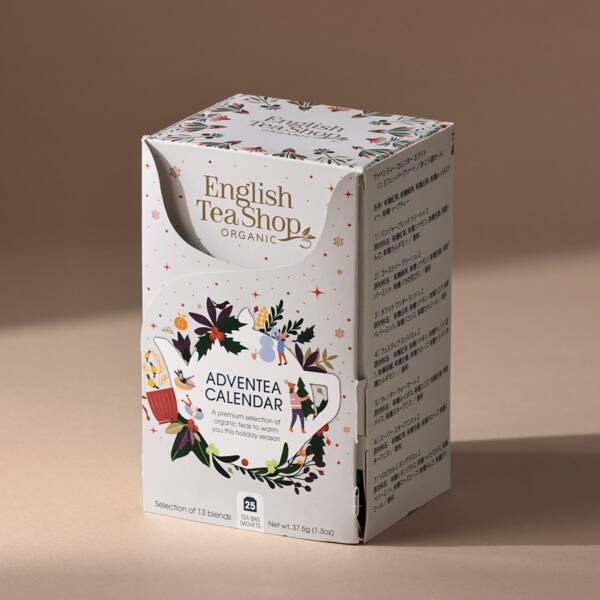 【カルディ】オンラインストア限定 イングリッシュティーショップ アドベントティーカレンダー ホワイト25p 【カルディ】オンラインストア限定 イングリッシュティーショップ アドベントティーカレンダー ホワイト25p