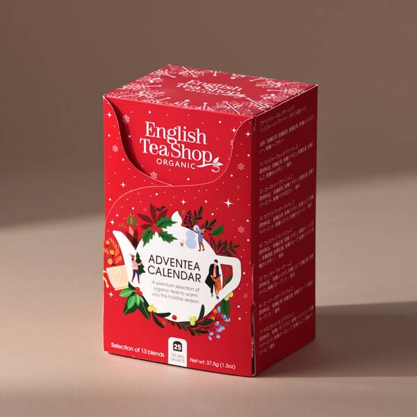 【カルディ】オンラインストア限定 イングリッシュティーショップ アドベントティーカレンダー レッド 25p 【カルディ】オンラインストア限定 イングリッシュティーショップ アドベントティーカレンダー レッド 25p