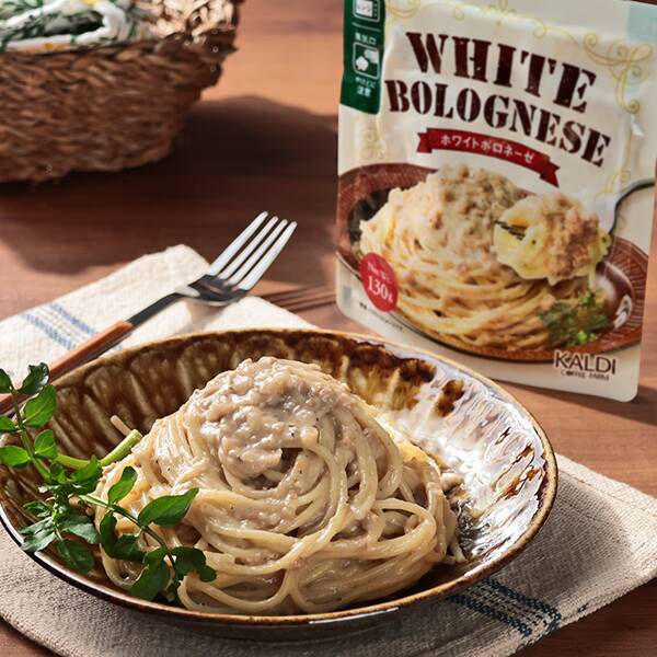 【カルディ】ホワイトボロネーゼ 130g 【カルディ】ホワイトボロネーゼ 130g