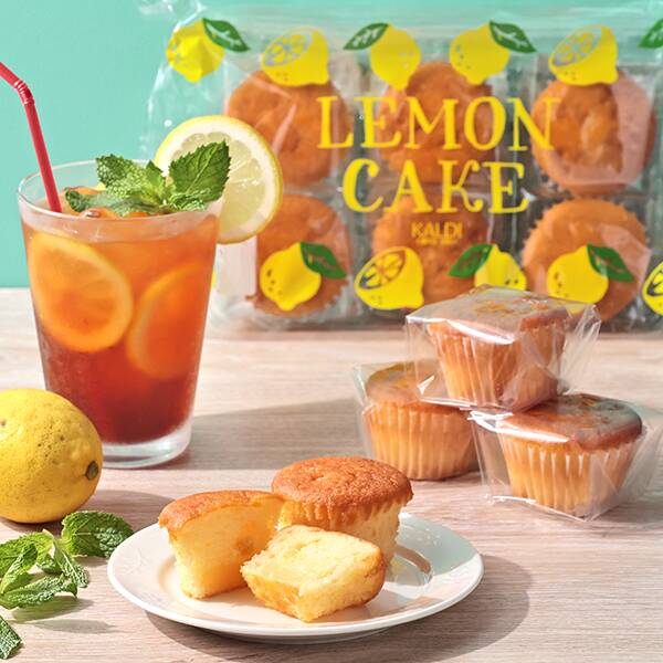 【カルディ】レモンケーキ 6p 【カルディ】レモンケーキ 6p