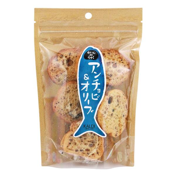 【カルディ】わいんdeらすく アンチョビ&オリーブ 40g 【カルディ】わいんdeらすく アンチョビ&オリーブ 40g