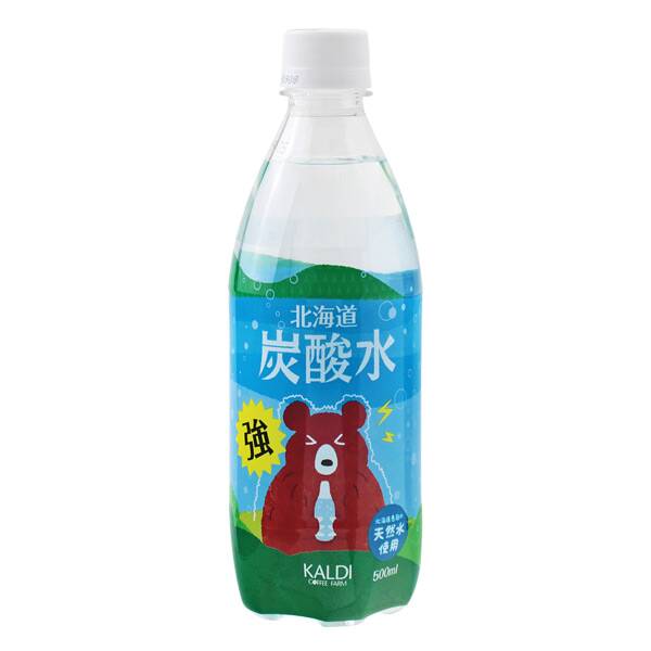 【カルディ】北海道炭酸水 北海道恵庭の天然水使用 500ml 【カルディ】北海道炭酸水 北海道恵庭の天然水使用 500ml