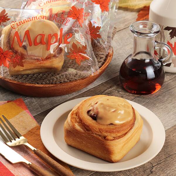 【カルディ】【冷凍】シナモンロール メープル 1p 【カルディ】【冷凍】シナモンロール メープル 1p