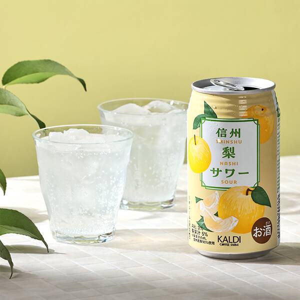 【カルディ】【お酒】信州梨サワー 350ml 【カルディ】【お酒】信州梨サワー 350ml