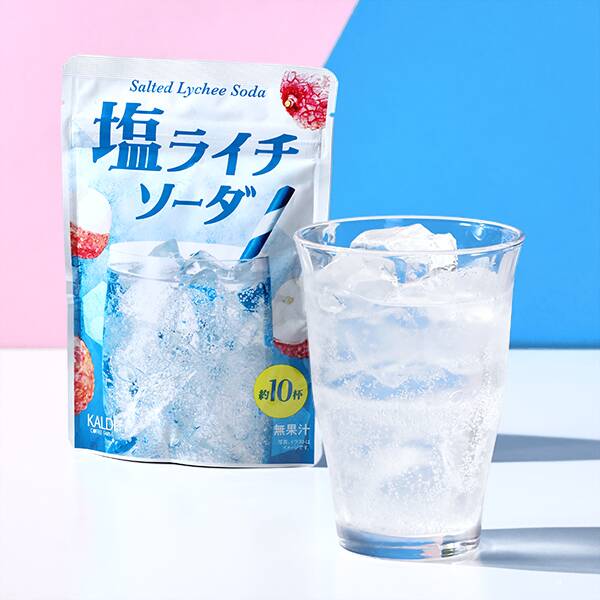【カルディ】塩ライチソーダ 80g 【カルディ】塩ライチソーダ 80g