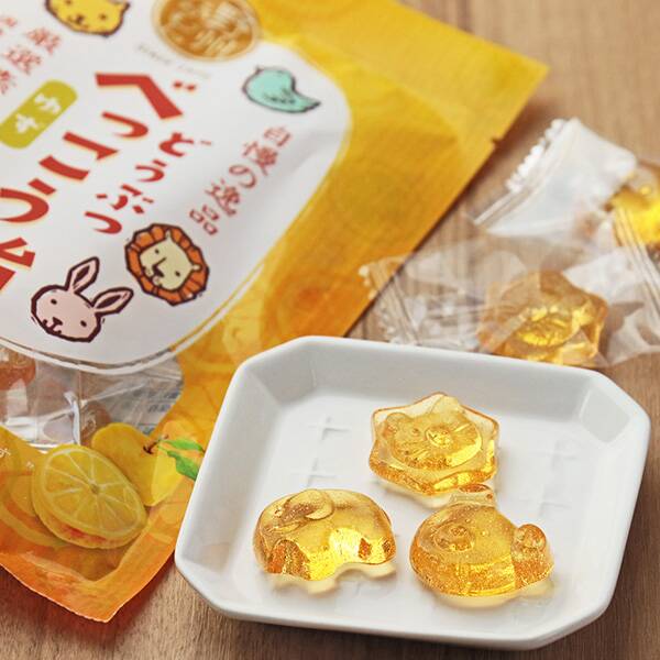 【カルディ】野州たかむら どうぶつべっこう飴 ゆず 50g 【カルディ】野州たかむら どうぶつべっこう飴 ゆず 50g