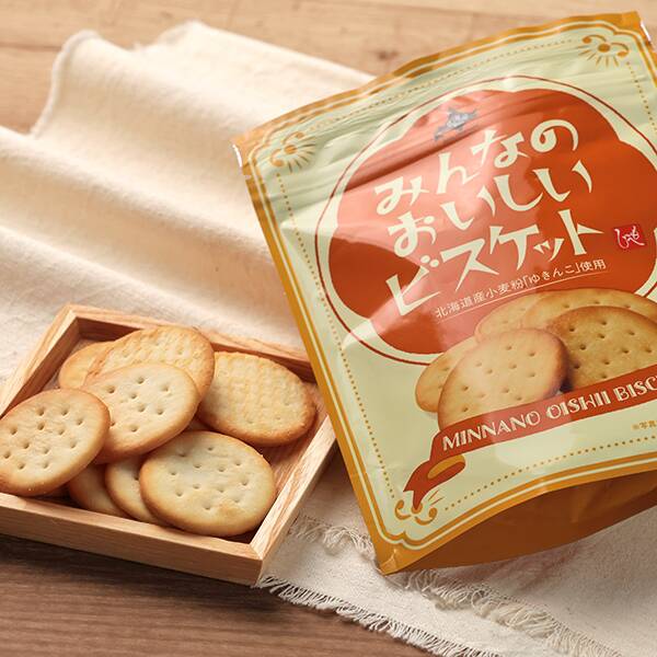 【カルディ】北海道から みんなのおいしいビスケット 50g 【カルディ】北海道から みんなのおいしいビスケット 50g
