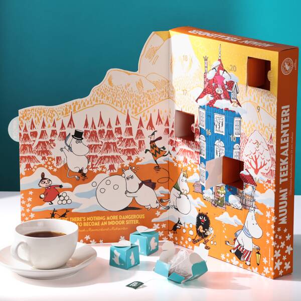 【カルディ】オンラインストア限定 ムーミンティー カウントダウンカレンダー 1個【クリスマス】 【カルディ】オンラインストア限定 ムーミンティー カウントダウンカレンダー 1個【クリスマス】