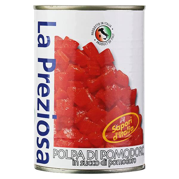 【カルディ】ラ・プレッツィオーザ ダイストマト缶 400g 【カルディ】ラ・プレッツィオーザ ダイストマト缶 400g