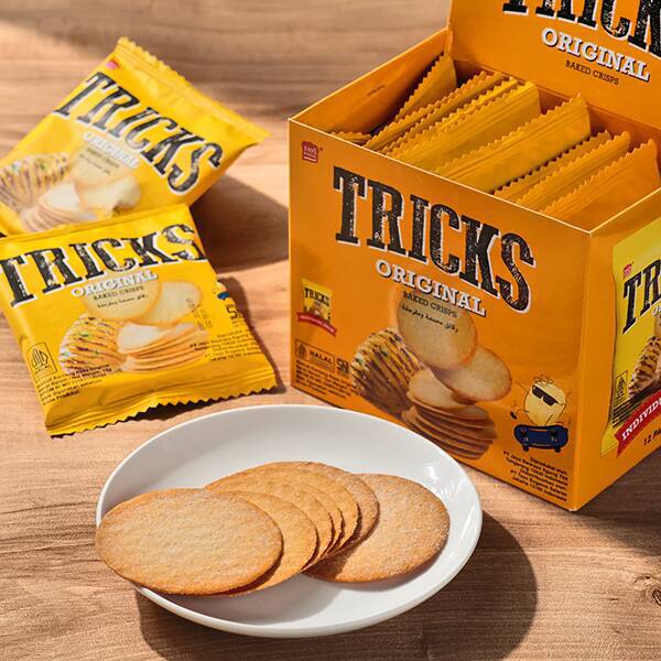 【カルディ】トリックス　ベイクドチップス　オリジナル　12p