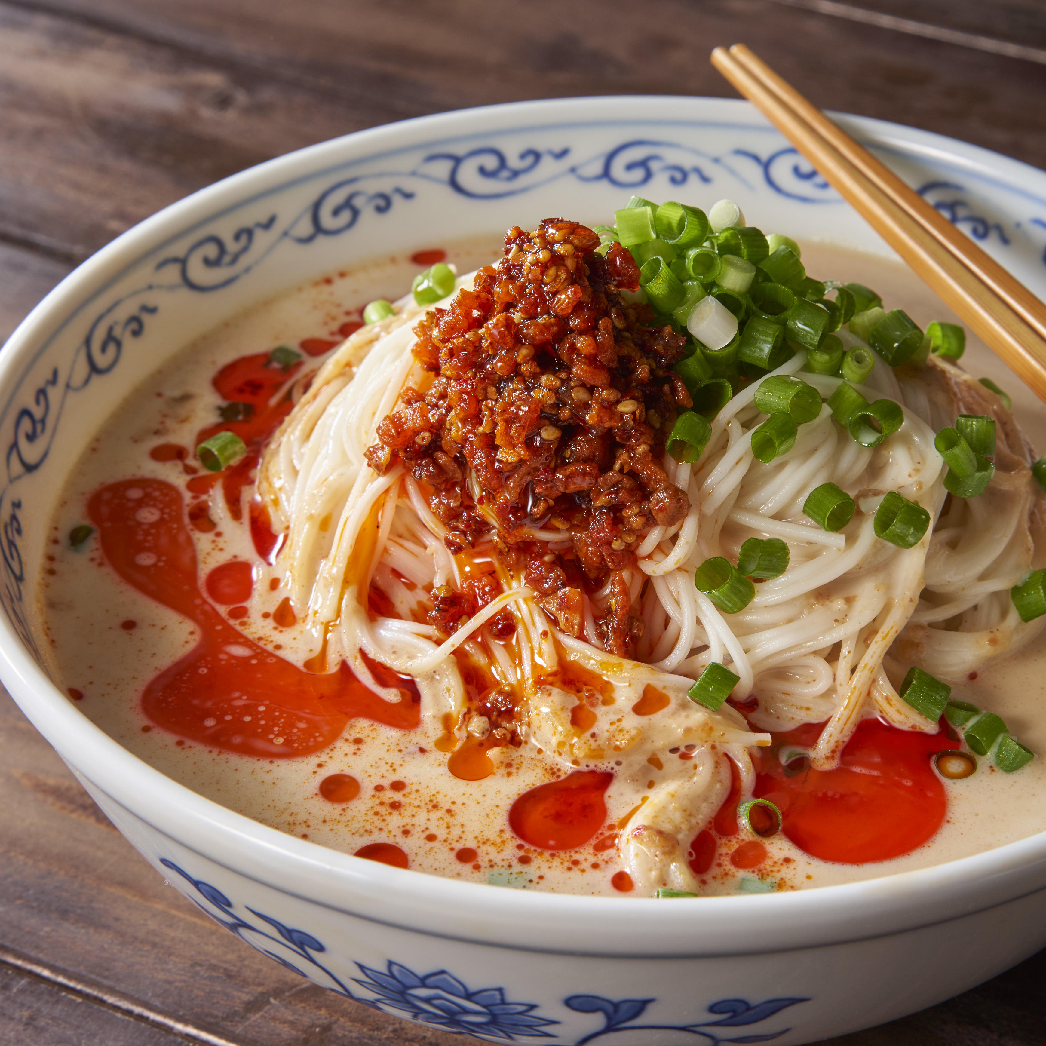 冷やし坦々風そうめん