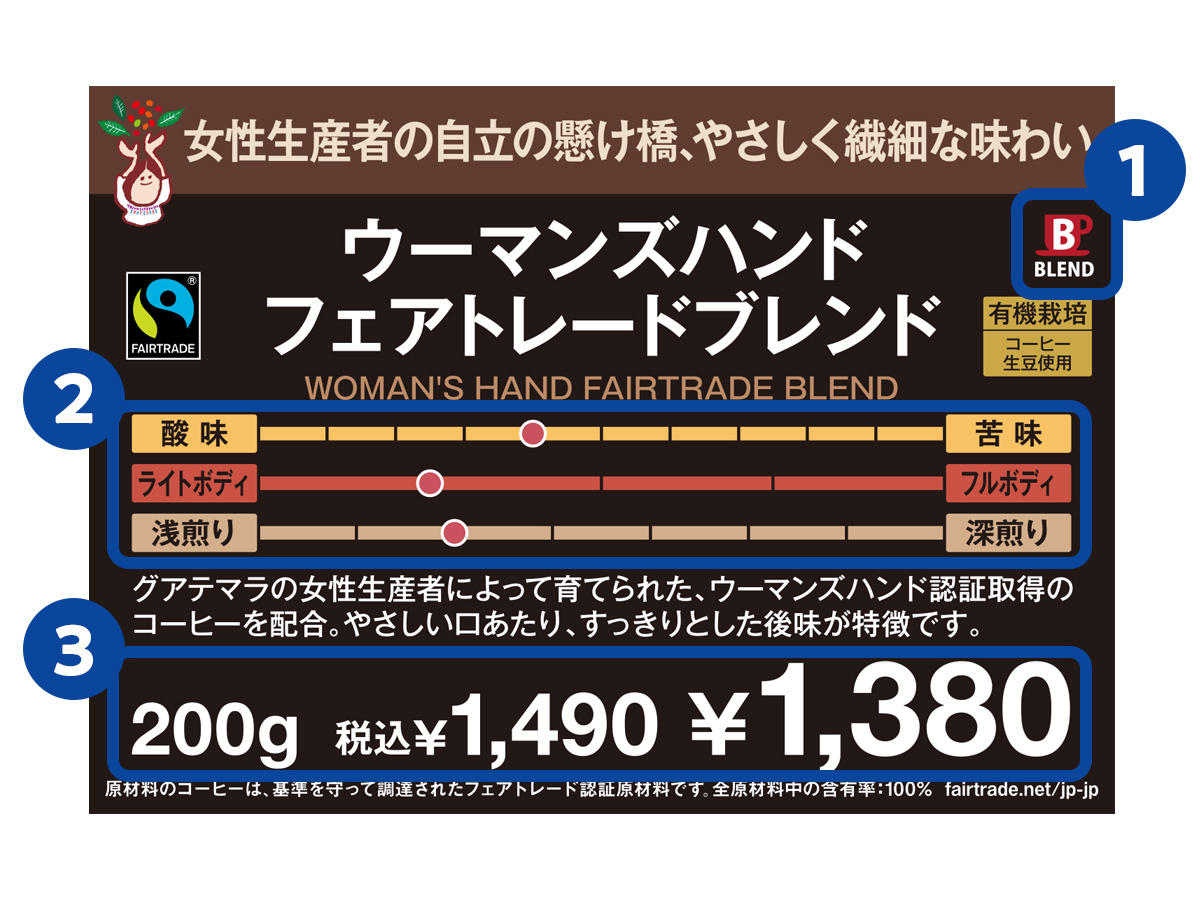 ウーマンズハンドフェアトレード POP