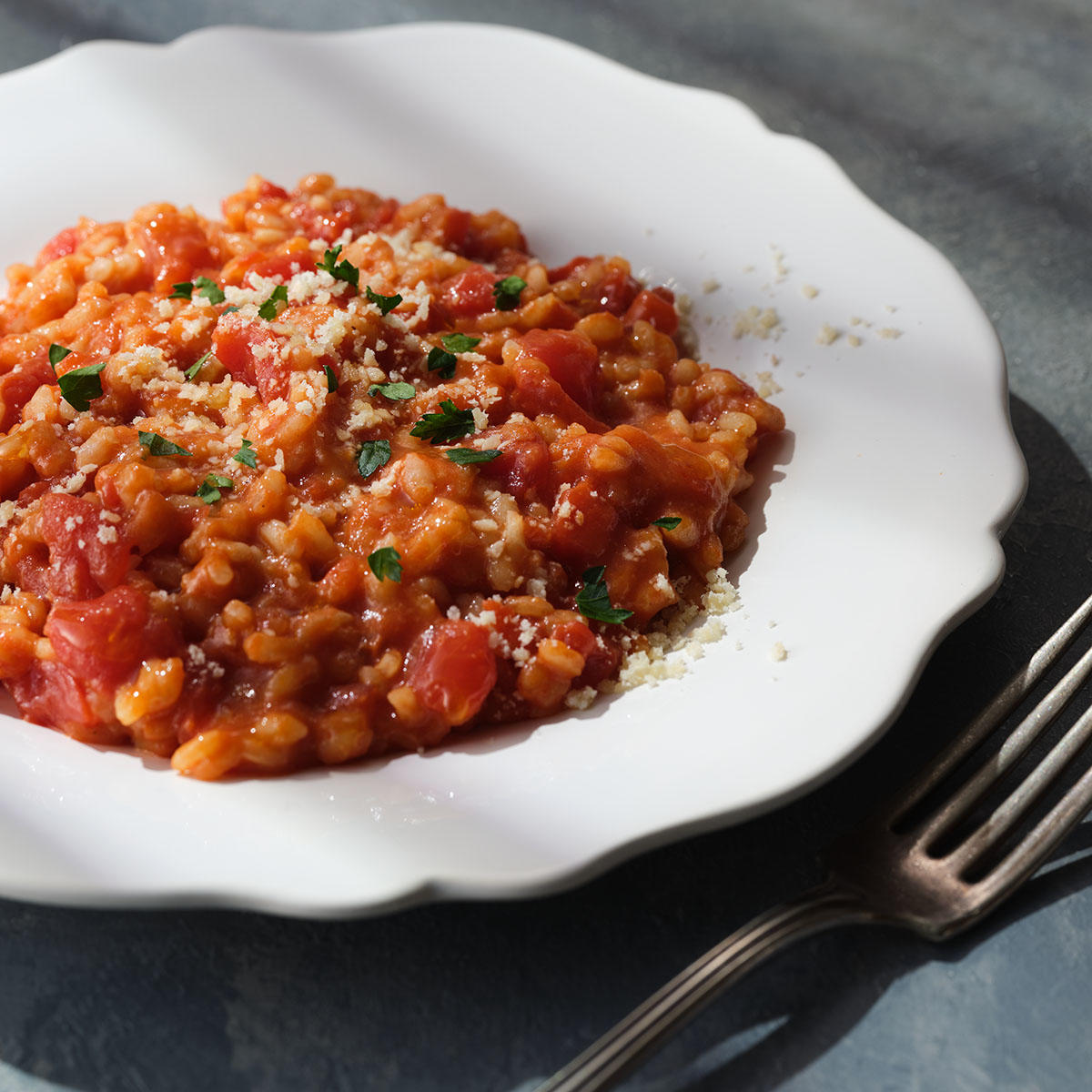 オリジナル トマト缶でつくる リゾットベースで作ったイメージ