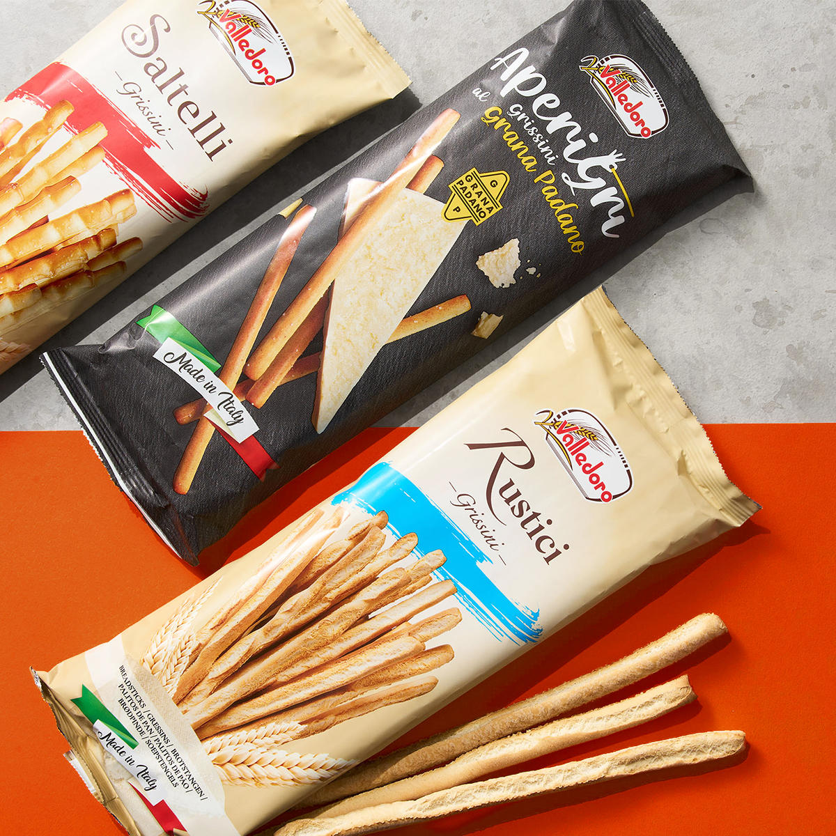 バレドーロ グリッシーニ ルスティチ/サルテッリ/アル・グラナパダーノ