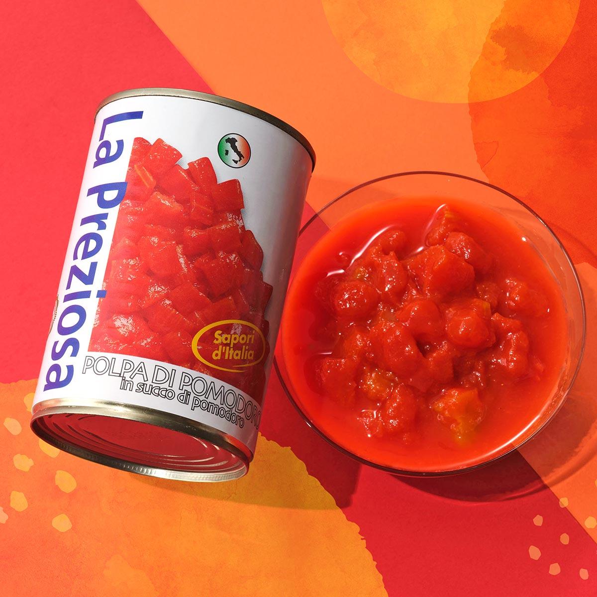 ラ・プレッツィオーザ ダイストマト缶 税込¥149