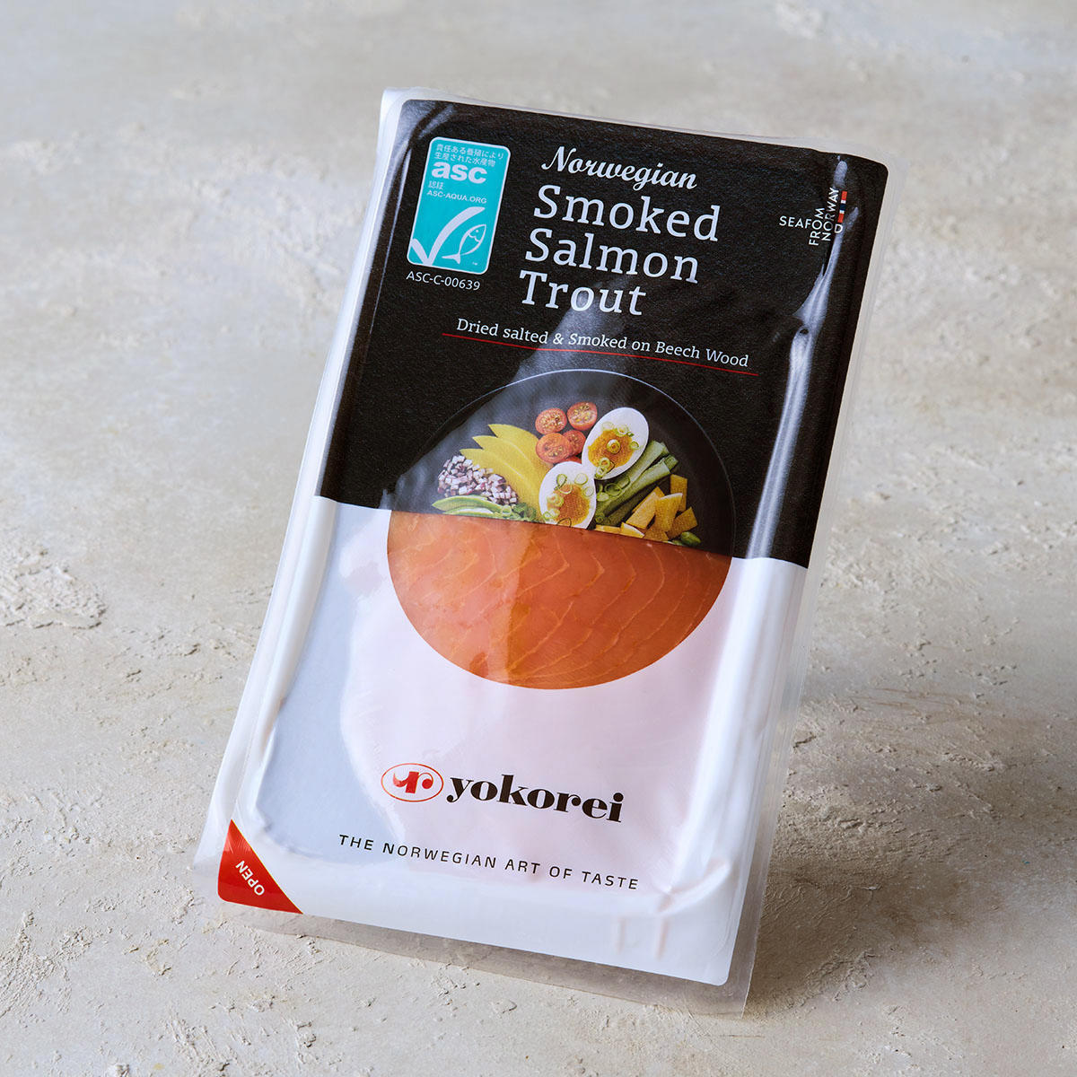 ヨコレイノルウェースモークサーモントラウト