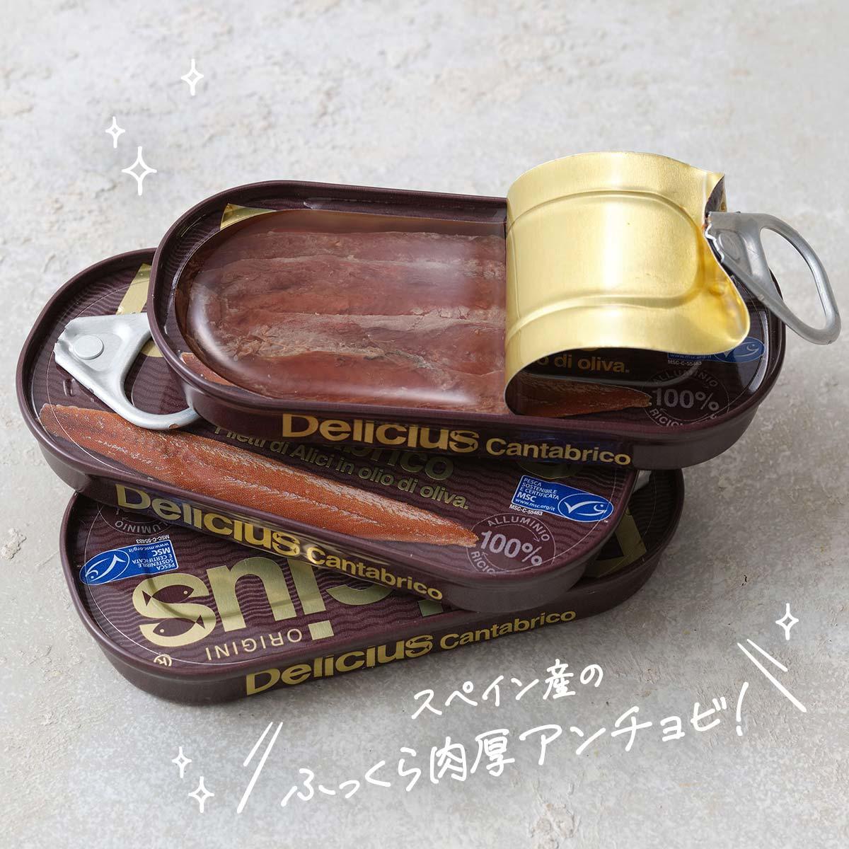 デリチュース フィレ アンチョビ カンタブリコ