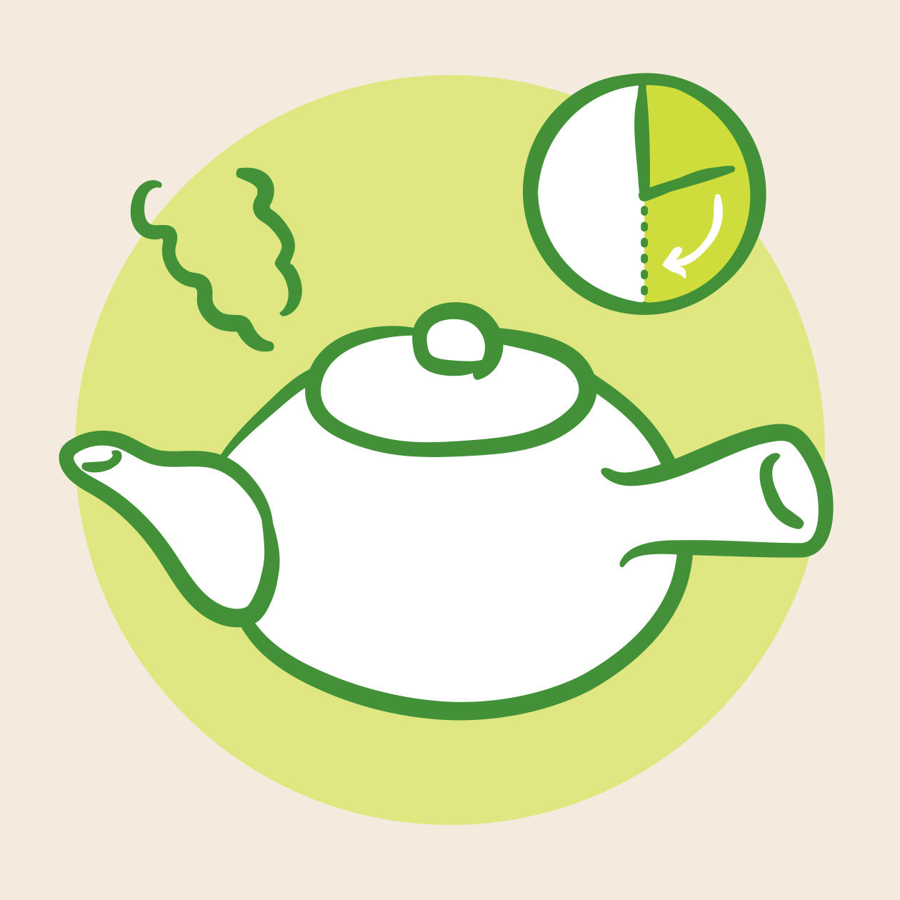 〇茶（まるちゃ）_2蒸す