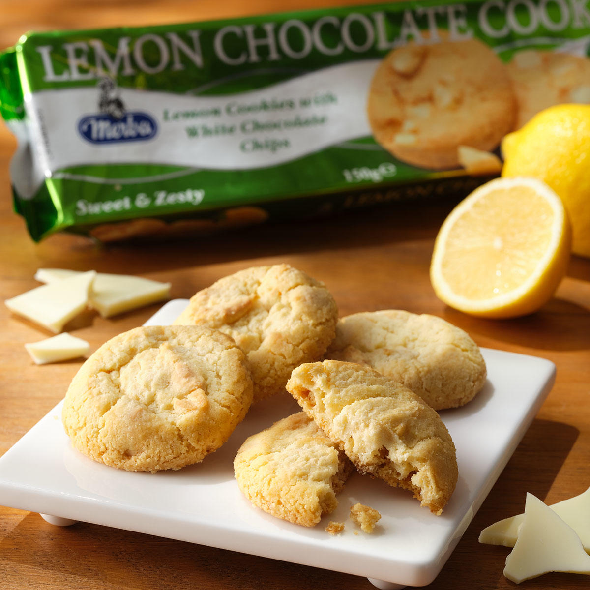 メルバ レモンホワイトチョコレートクッキー