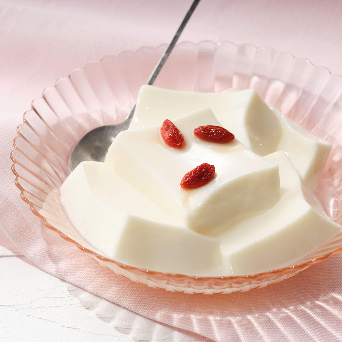 パンダ杏仁豆腐ミニ中身イメージ