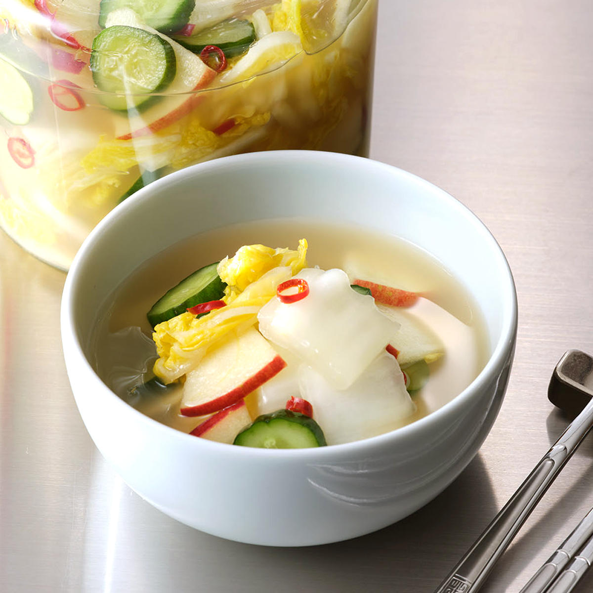 韓国食堂_水キムチレシピ