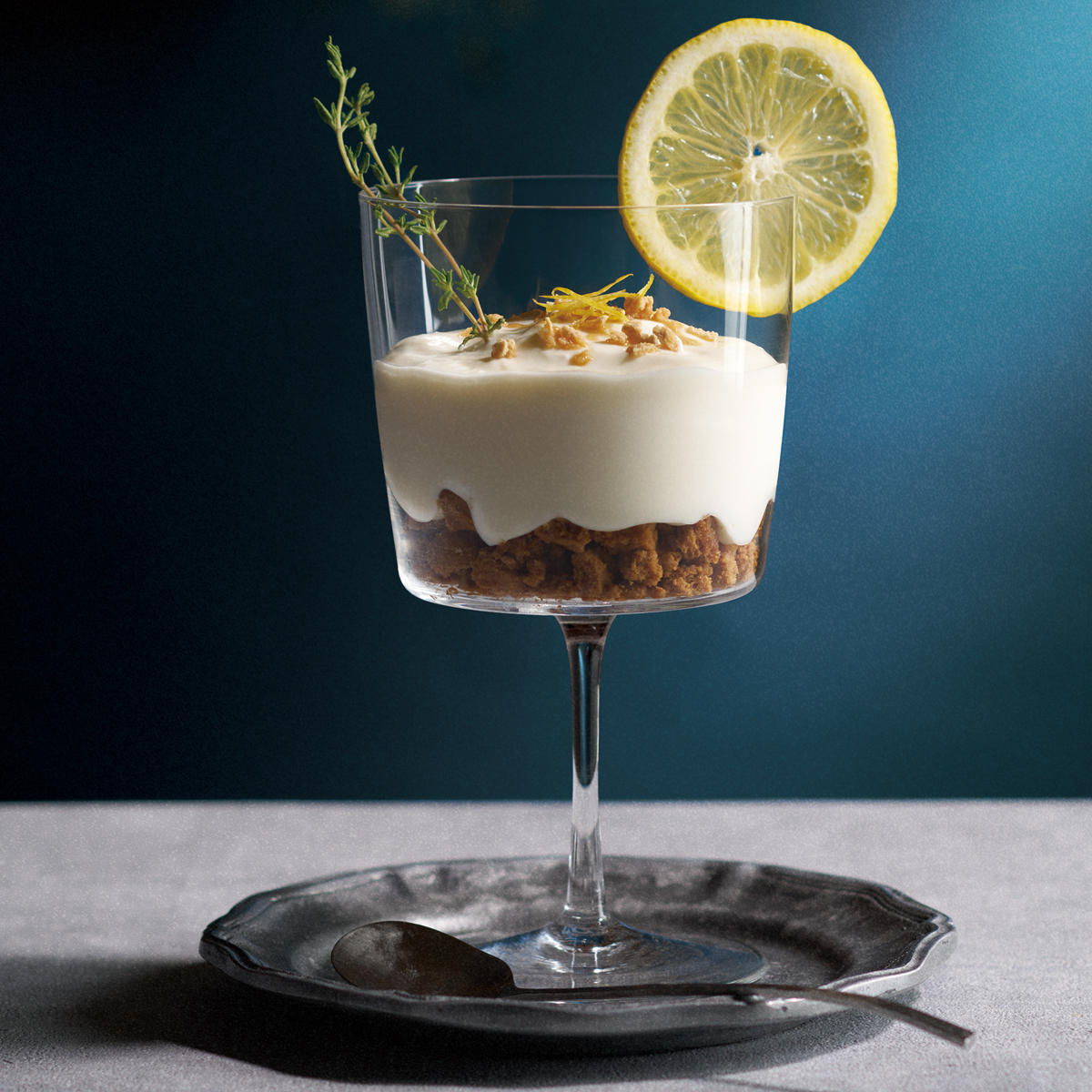 レモンレアチーズケーキ