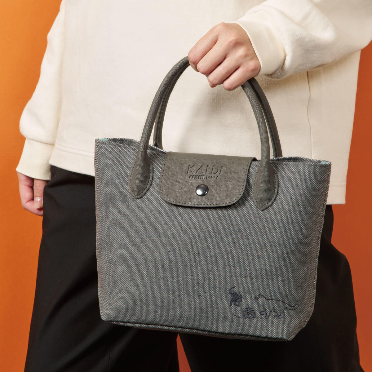 ネコの日バッグ2026_持ったイメージ