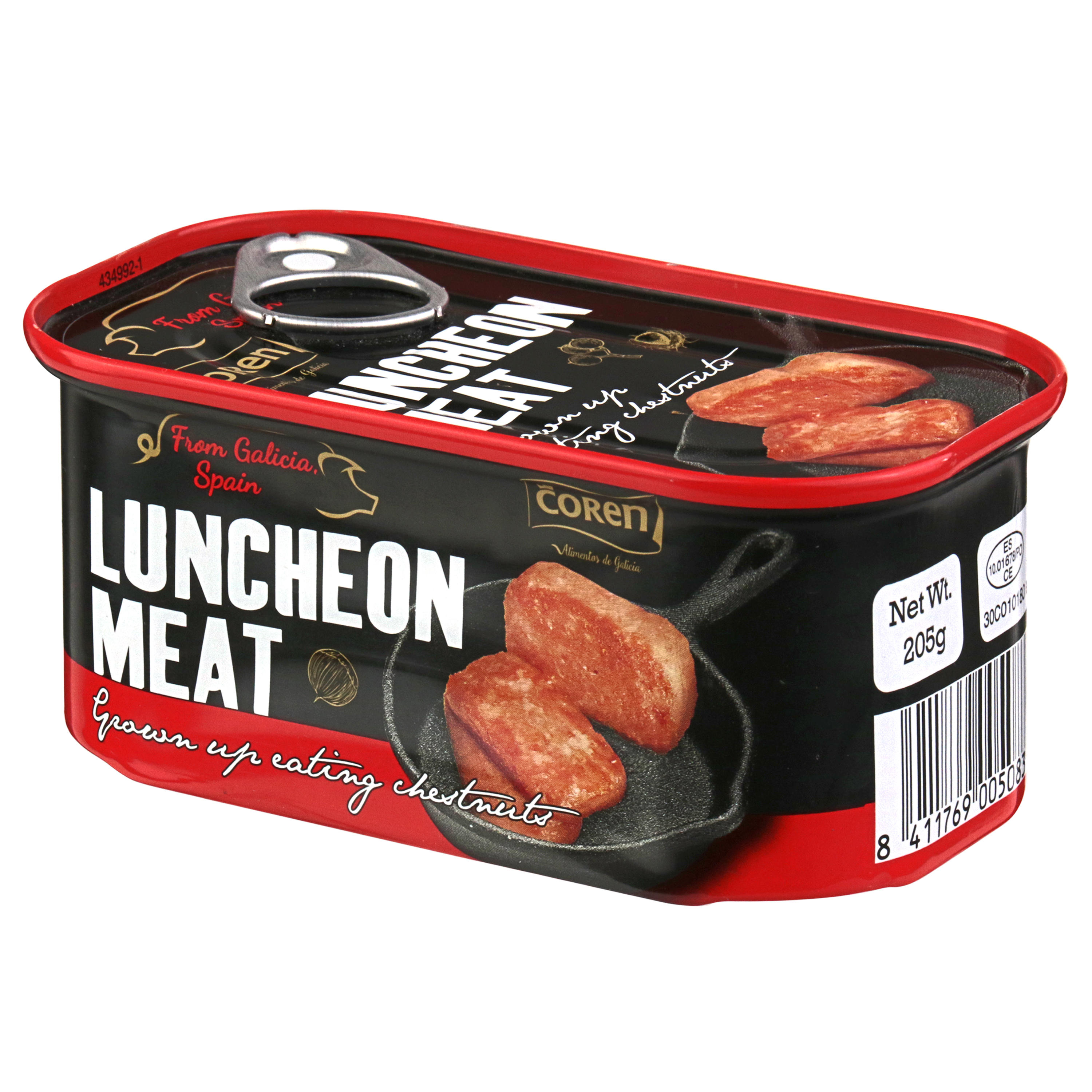 コーレン くり豚ランチョンミート商品パッケージ