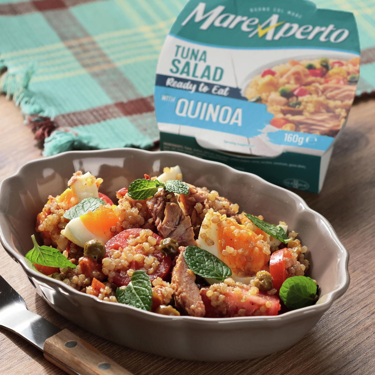 マーレアペルト キヌアとツナのサラダ