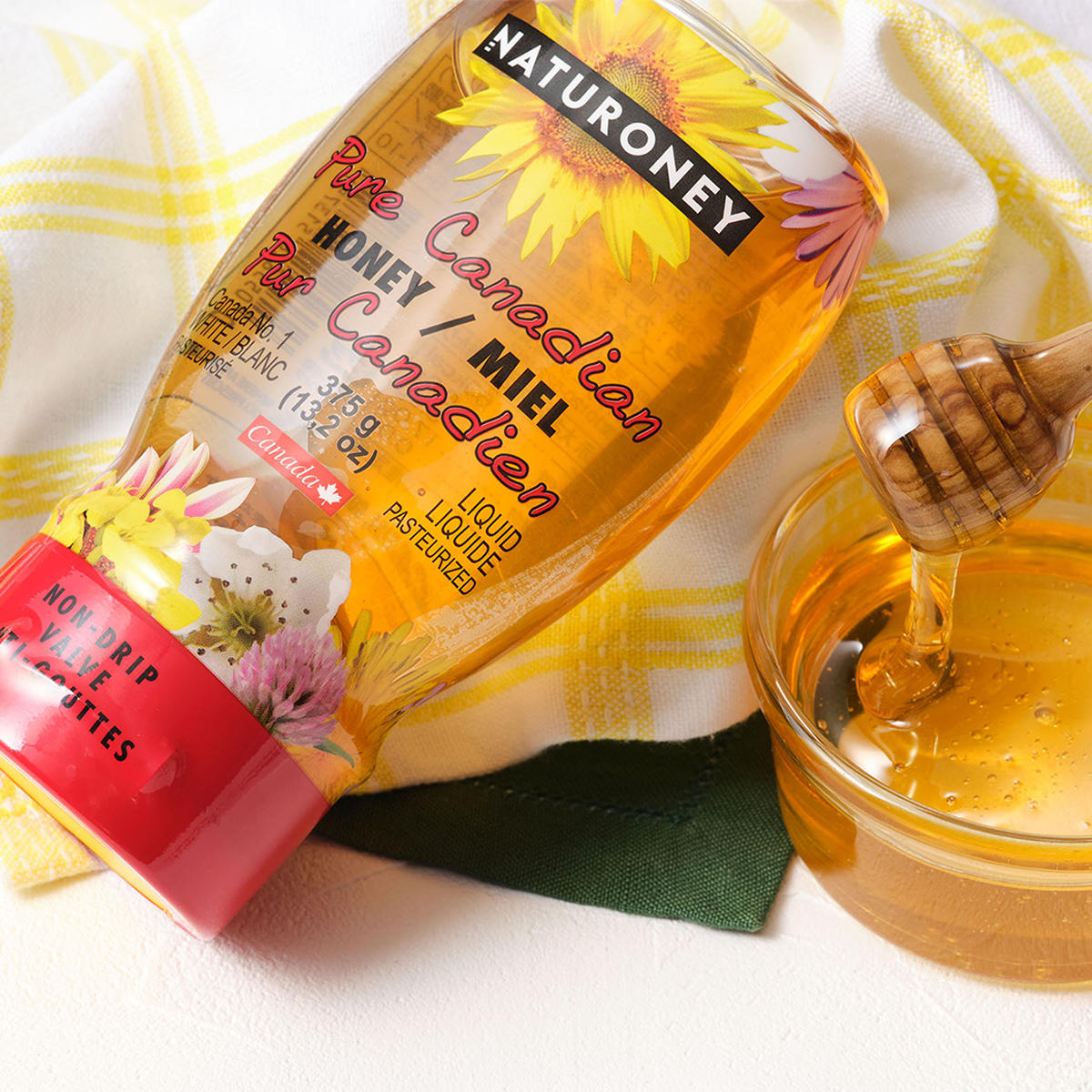 ナチュロニー カナディアンハニー商品パッケージ