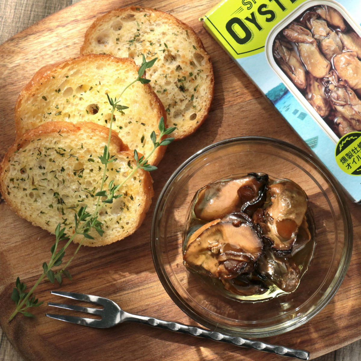 オリジナル 燻製牡蠣のオイル漬けイメージ