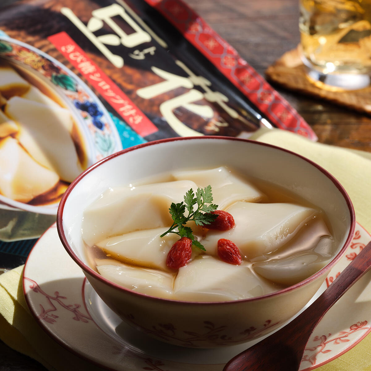 オリジナル 豆花 きび糖シロップ付き