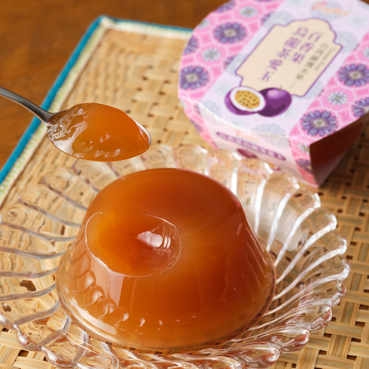 フンシー オーギョーチゼリー パッションフルーツ＆烏龍茶