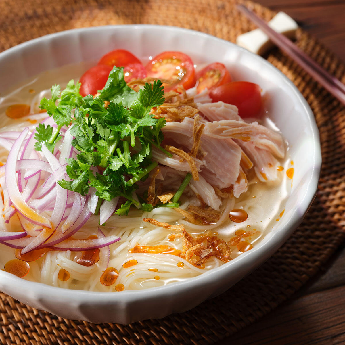 エスニック風そうめん